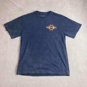Dennis Rodman Rodzilla Men's Blue Washed T-Shirt Size M Vintage 90s NBA Bulls